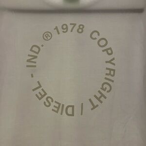 Diesel Beige Graphic Tee